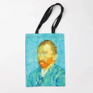 Pixel Art Vászontáska - Van Gogh Pixel Art Vászontáska - Van Gogh