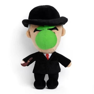 René Magritte plüss figura