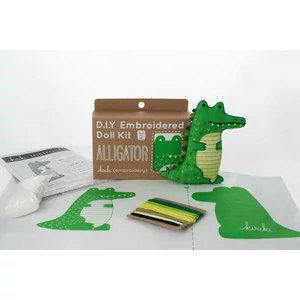 Kép 2/4 - DIY Aligátor Hímzőkészlet