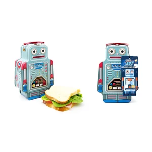 Kép 2/10 - LunchBot/ Roboz uzsonnás táska