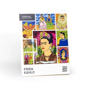 Kép 1/7 - Kifestőkönyv - Frida Kahlo