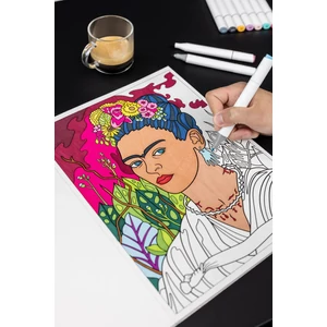 Kép 4/7 - Kifestőkönyv - Frida Kahlo