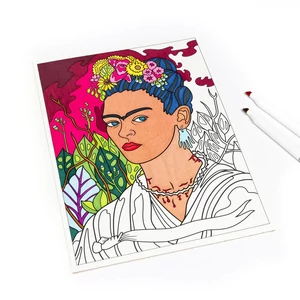 Kép 5/7 - Kifestőkönyv - Frida Kahlo