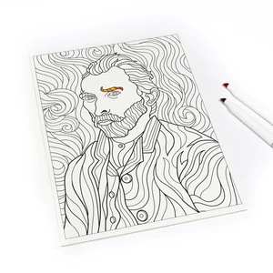 Kép 5/7 - Kifestőkönyv - Van Gogh
