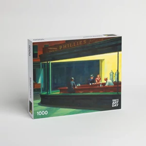 Kép 1/6 - Művészeti Puzzle - Éjjeli baglyok