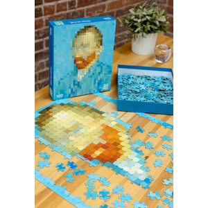 Kép 2/5 - Pixel Art Puzzle - Van Gogh