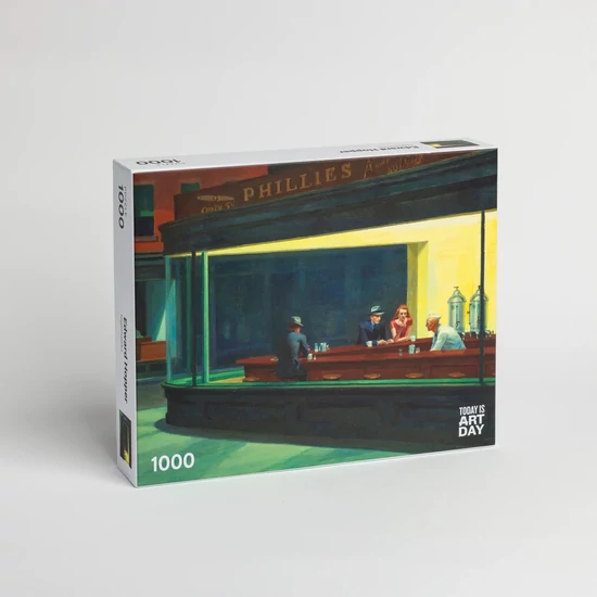 Művészeti Puzzle - Éjjeli baglyok