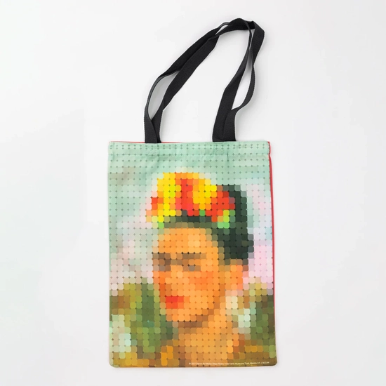 Pixel Art Vászontáska - Frida