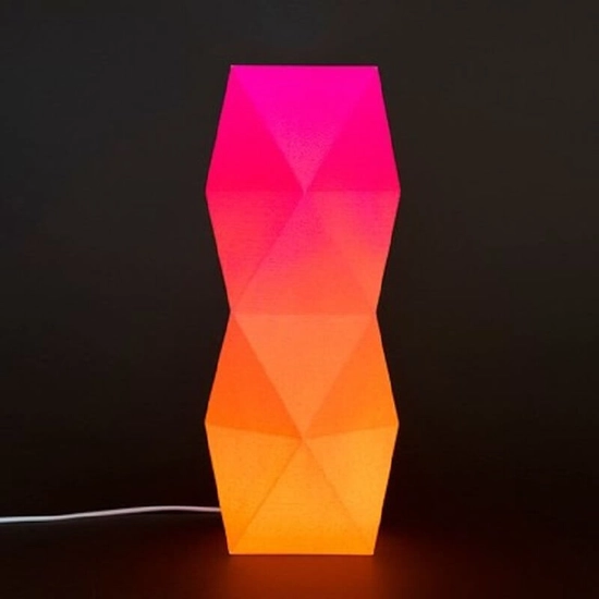 Torony lámpa narancs-rózsaszín